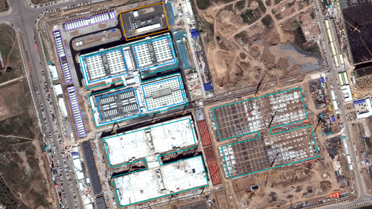 Satellite view of Envision Galaxy Ulanqab