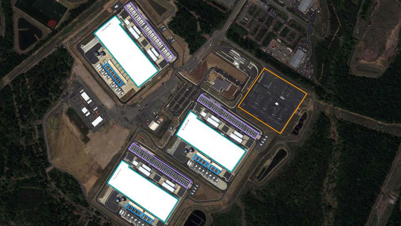 Satellite view of Google Bristow