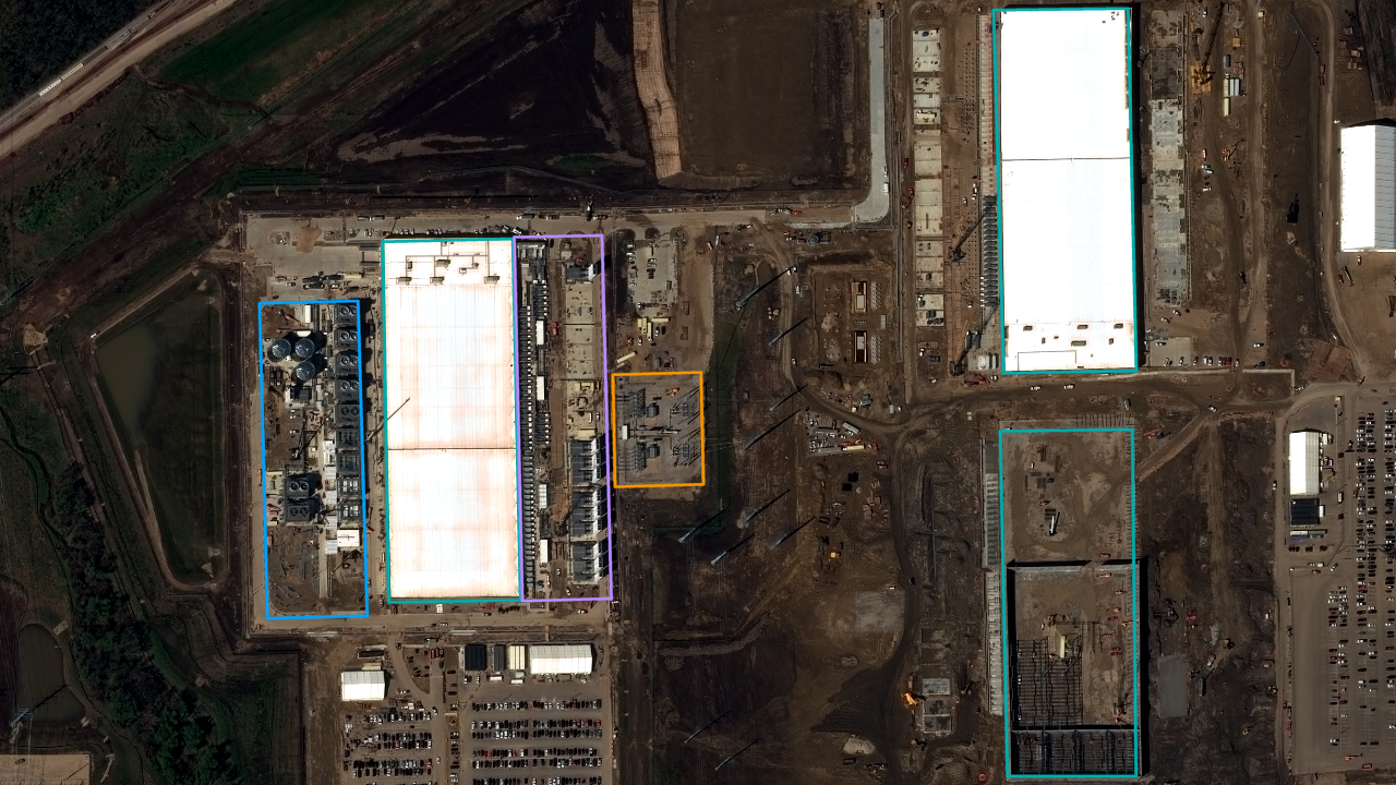 Satellite view of Google Cedar Rapids