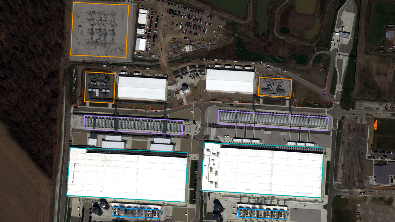 Satellite view of Google Lancaster
