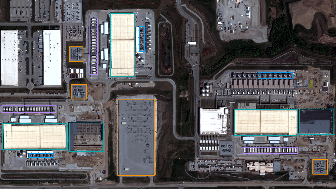 Satellite view of Google Papillion