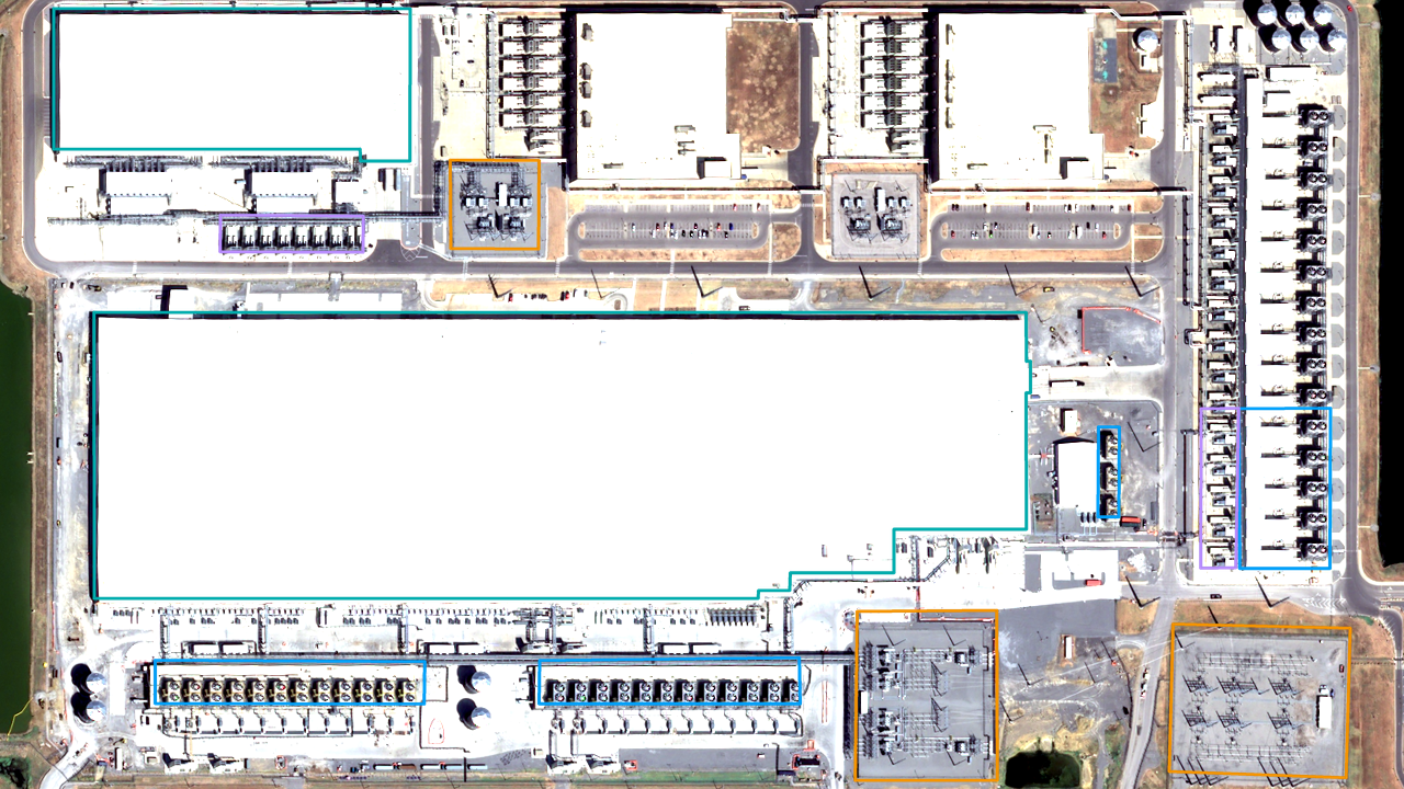 Satellite view of Google Pryor (North)