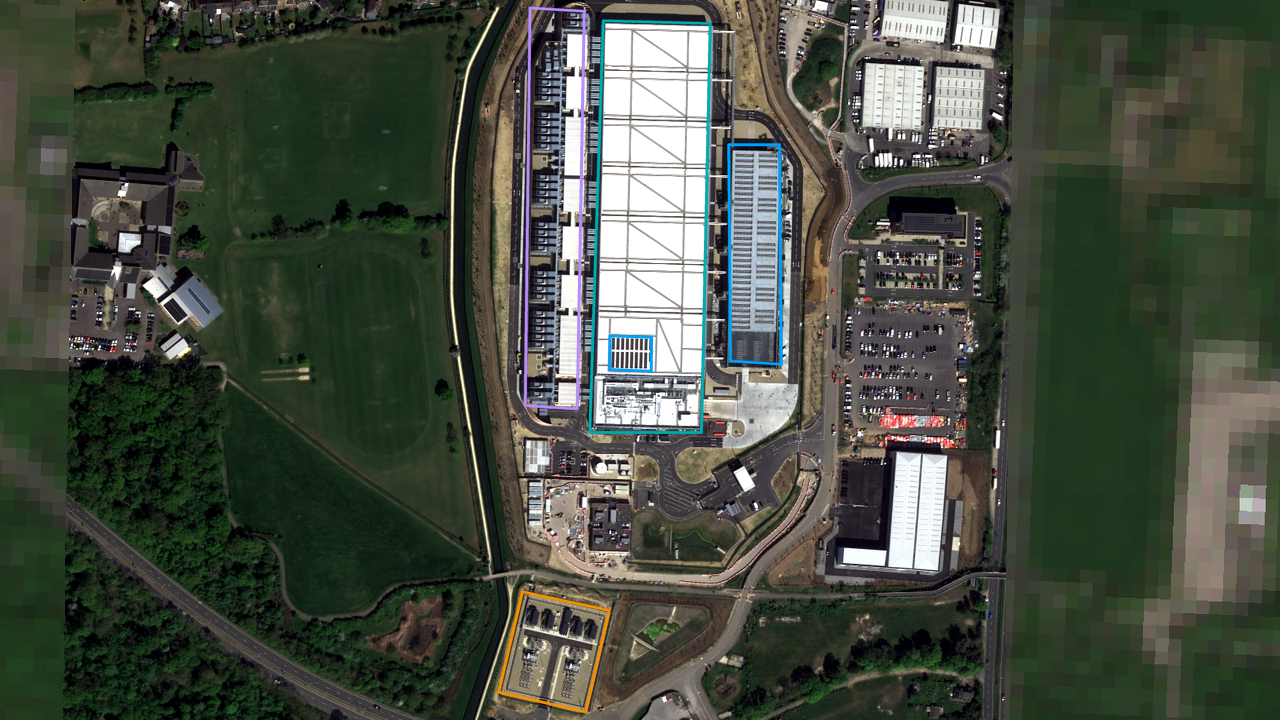 Satellite view of Google Waltham Cross