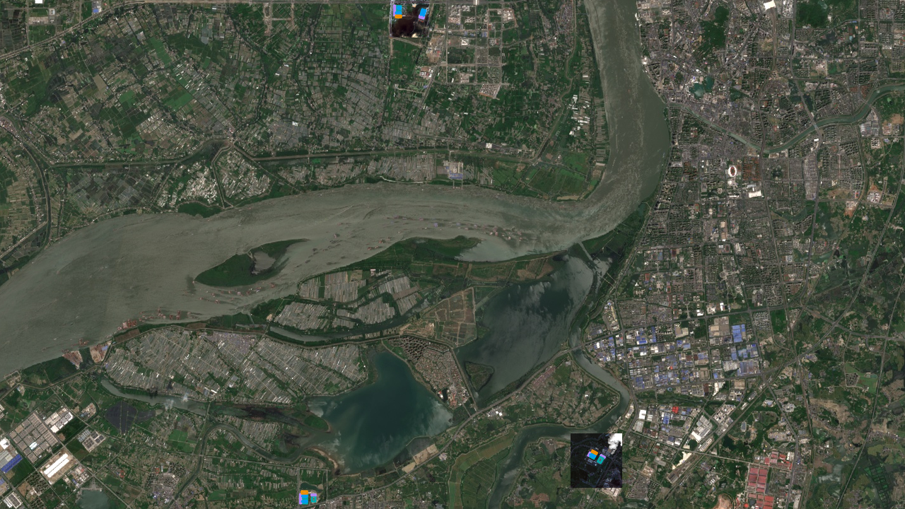 Satellite view of Huawei Wuhu