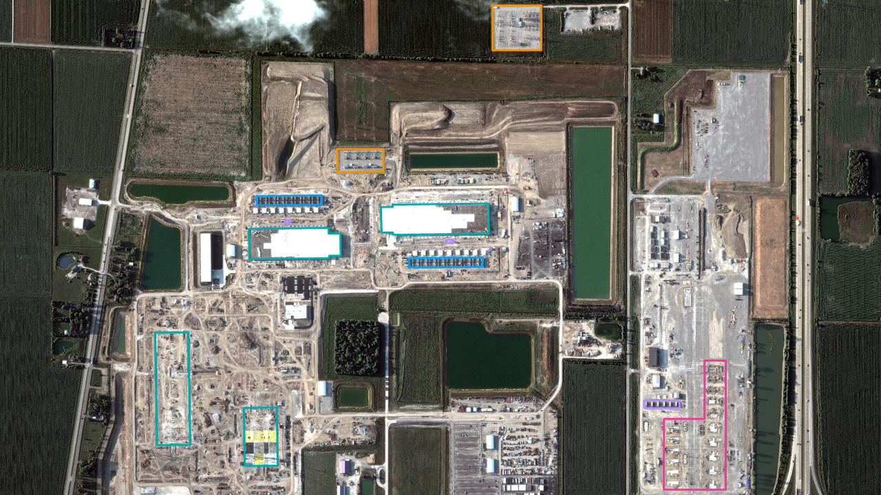 Satellite view of Meta Bowling Green