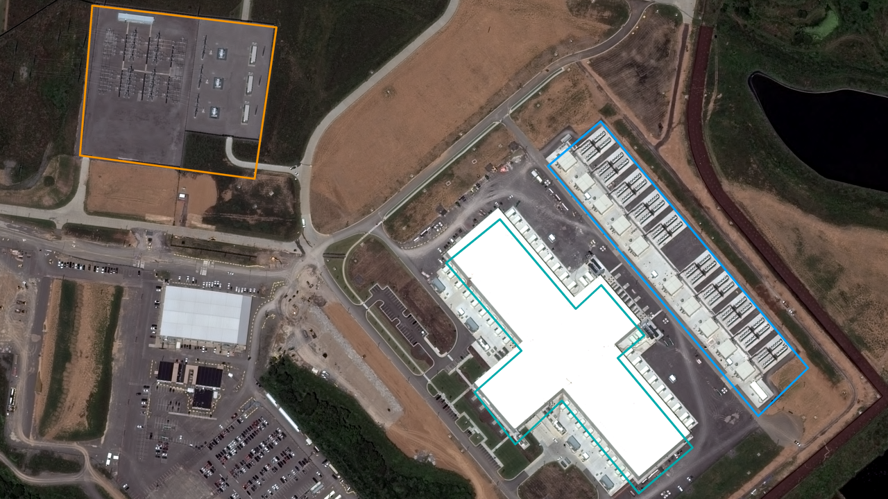 Satellite view of Meta Gallatin