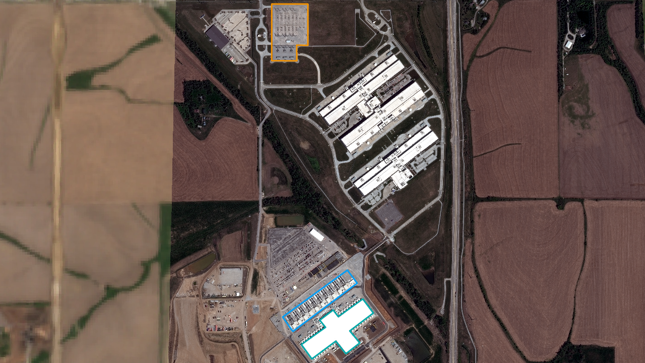 Satellite view of Meta Sarpy