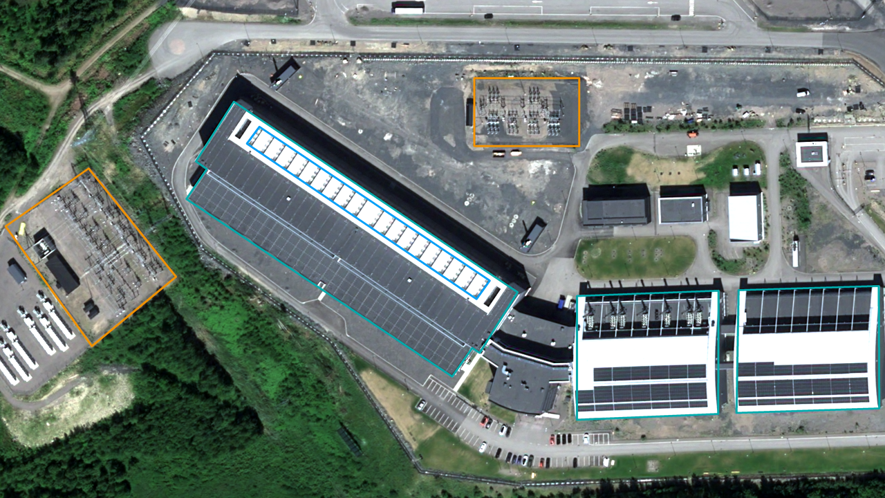 Satellite view of Nebius Mantsala
