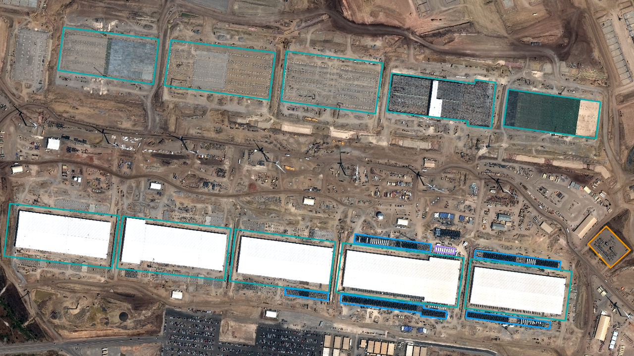 Satellite view of OpenAI Stargate Shackelford