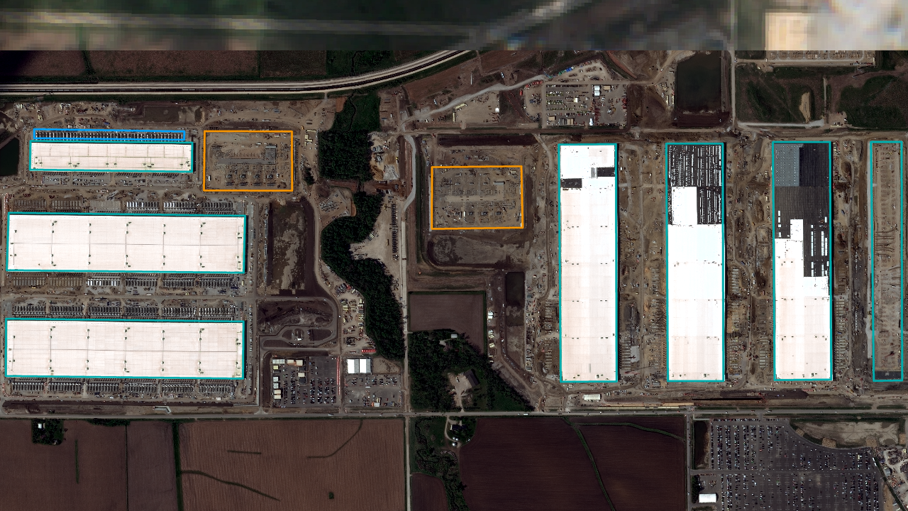Satellite view of QTS Cedar Rapids