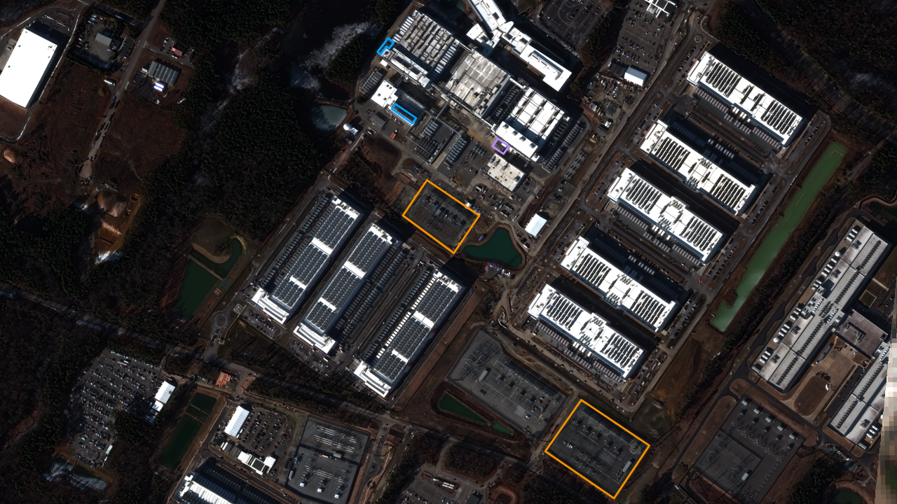 Satellite view of QTS Richmond 1