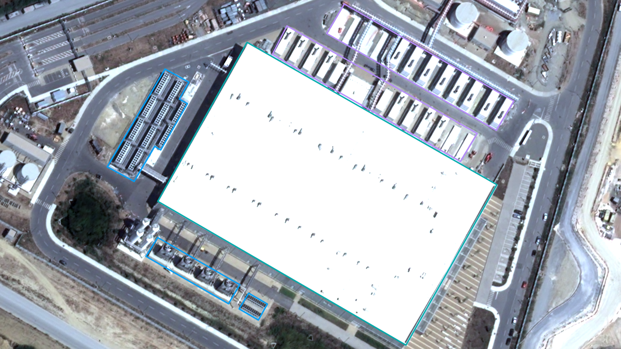 Satellite view of Start Campus Sines Data Campus